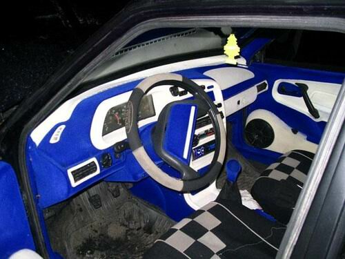 Флокирование автомобильных панелей своими руками