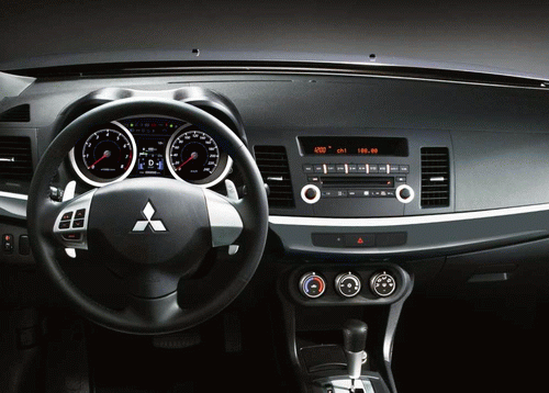 Салон Mitsubishi Lancer X 2012