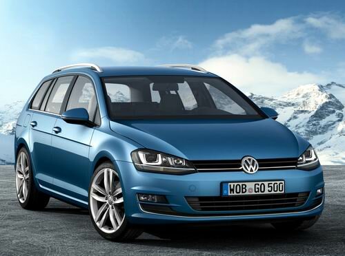 Фотографии нового автомобиля Volkswagen Golf 7 Variant 4Motion 2014 года