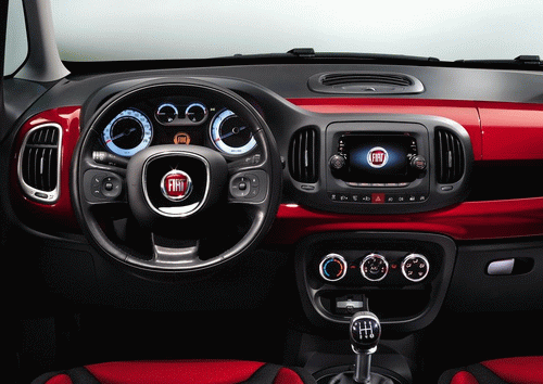 Панель Fiat 500L 2013