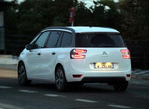 Фотографии нового минивэна Citroen Grand C4 Picasso